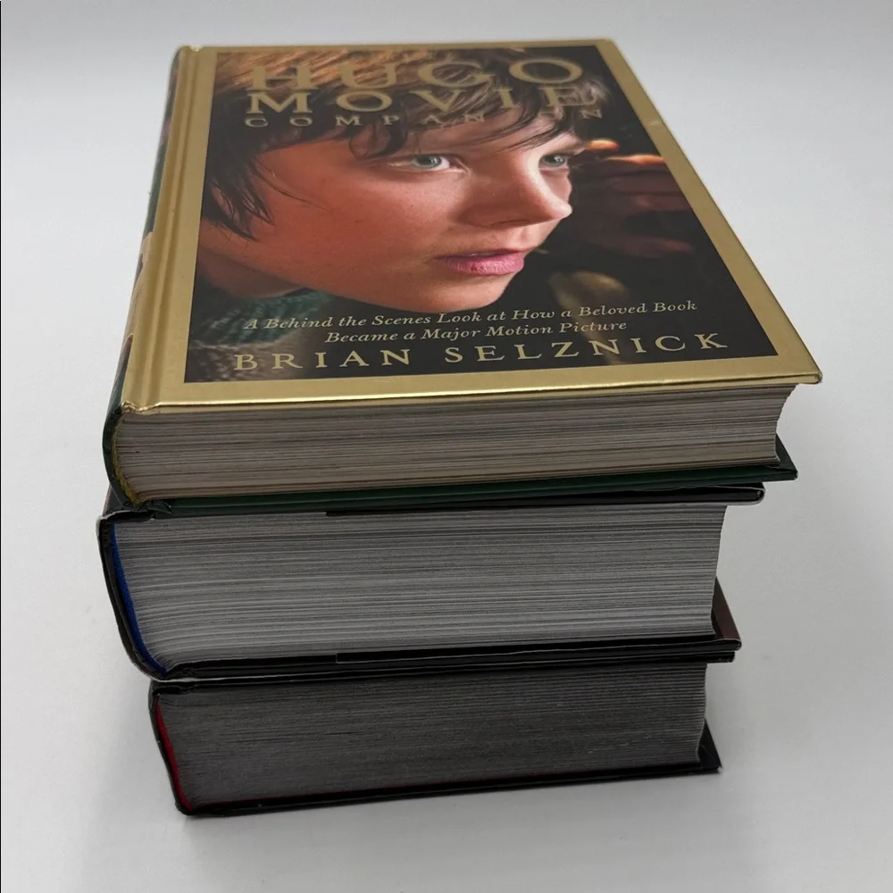 Brian Selznick Book Set Invention Of Hugo Cabaret Companion Wonder Struck